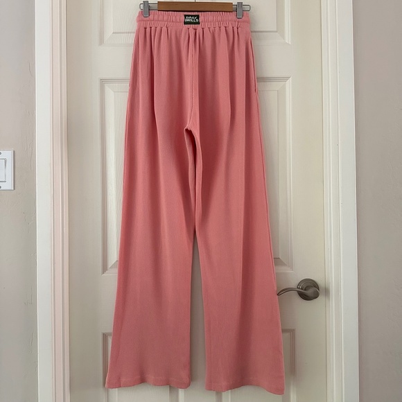 Daily Drills Thermal Resort Pant Dusty Rose Wide Leg Women’s Size XS/S - Picture 7 of 12